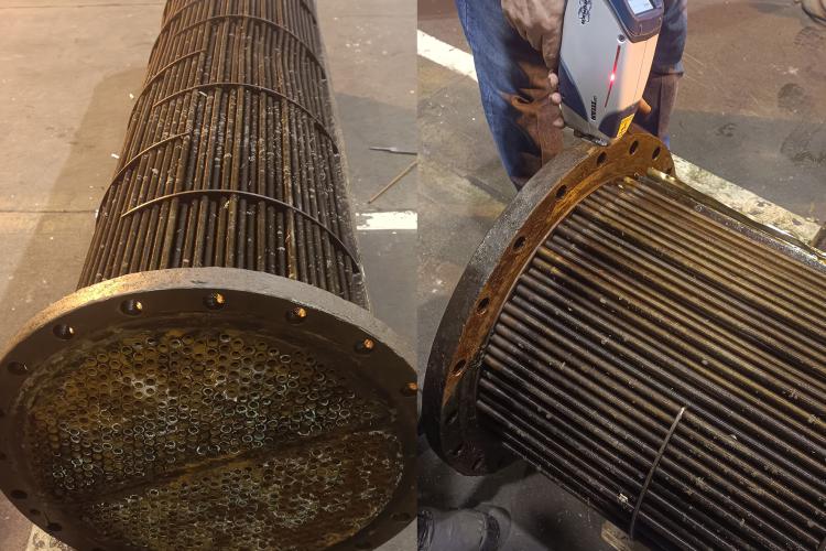 آنالیز پرتابل بر روی نمونه های موجود در نیروگاه 