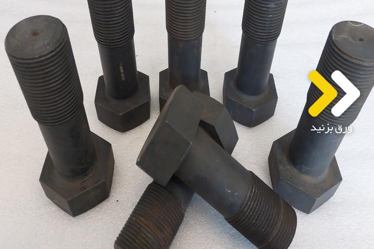 HEX Hood Stud Bolt of Turbine Cover  B7 :Grade ASTM A193 AAS